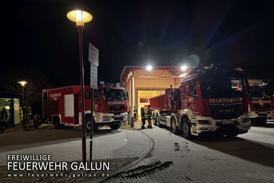 Ausbildung TH-Zug LDS in Gallun